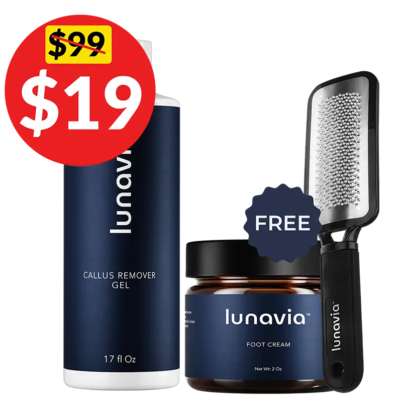 One Bottle Callus Softening Gel PLUS the 2 free gifts